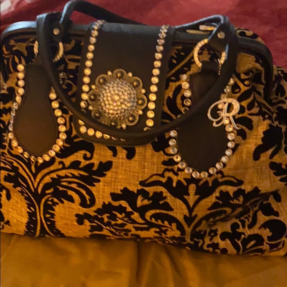 Large weekender tote bag and handbag